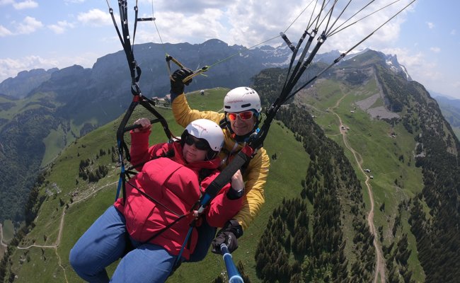 Tandemflug über dem Alpstein: «Mein Traum war es, zu fliegen»