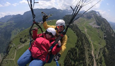 Tandemflug über dem Alpstein: «Mein Traum war es, zu fliegen»
