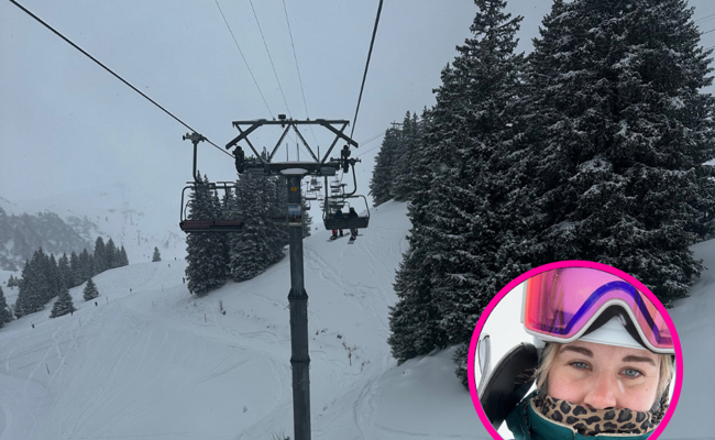 Hoi Schnee, Ciao Winter - ein kurzer Glücksmoment