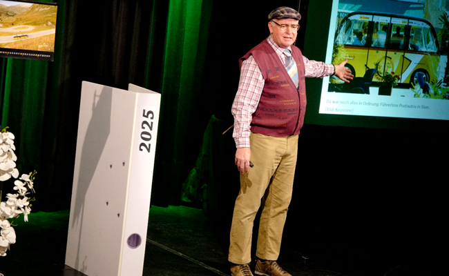 Abschied des Polit-Kaberettisten: Veri zum letzten Mal im Diogenes Theater