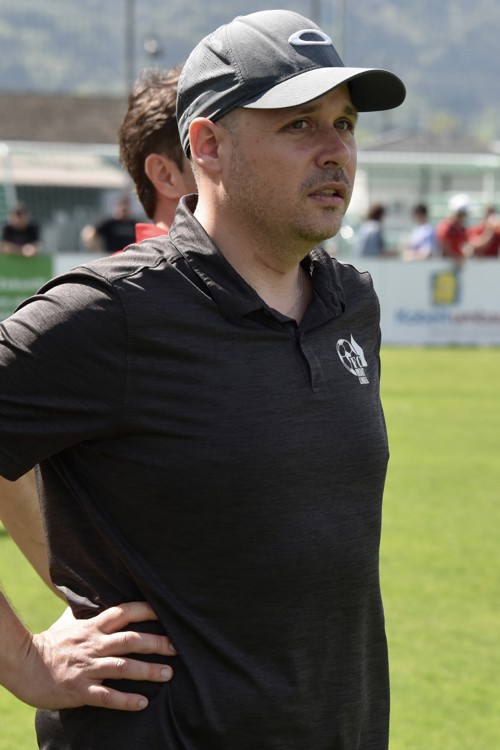 Fabian Elser, Trainer von Montlingen II. Fabian Elser, Trainer von Montlingen II.