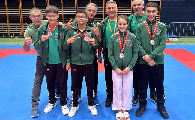 Zweimal Silber und einmal Bronze für die Karateschule Altstätten