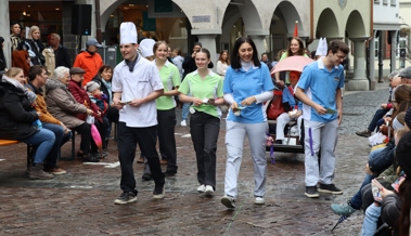 Die Marktgasse wurde zum Laufsteg: Bilder von der Mode- und Trendshow