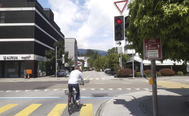 Blühende Strassen: Auf dem Veloweg drohen Kopfnüsse und zerkratzte Arme und Beine