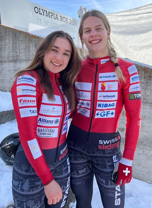 Harmonie vom ersten Moment an: Die WM-Medaillengewinnerinnen Julie Leuenberger und Debora Annen. Harmonie vom ersten Moment an: Die WM-Medaillengewinnerinnen Julie Leuenberger und Debora Annen.