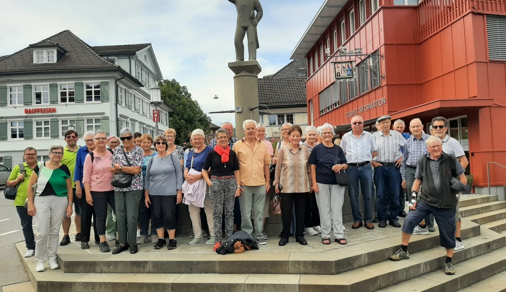 Die Seniorinnen und Senioren von Montlingen-Eichenwies genossen den Ausflug ins Appenzellerland.