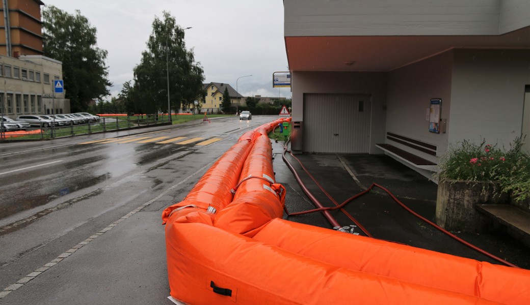 Bushaltestelle Berneck Schlossbrücke.