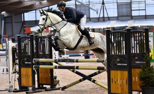 Offizielles Trainingsspringen vor dem Turnier