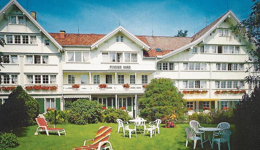 So sah die Pension Nord aus, als hier noch Touristen ein- und ausgingen. 