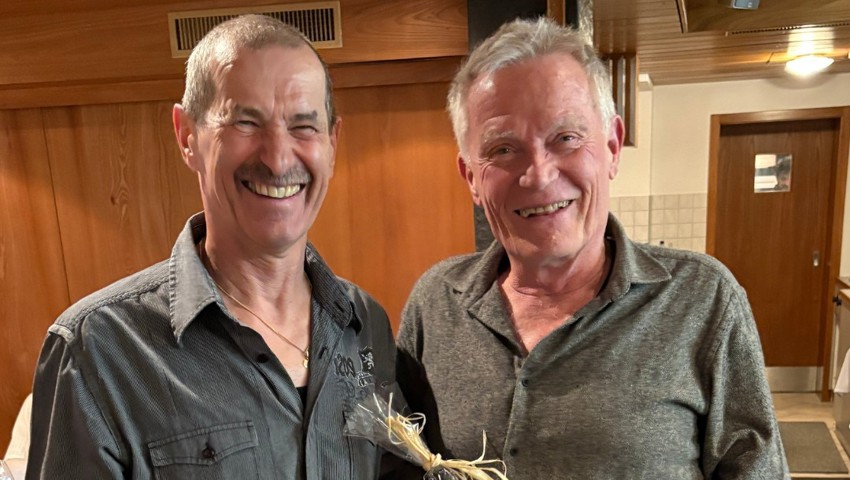 Ehrung für Kurt Köppel.