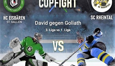 David gegen Goliath – und der SC Rheintal ist Goliath