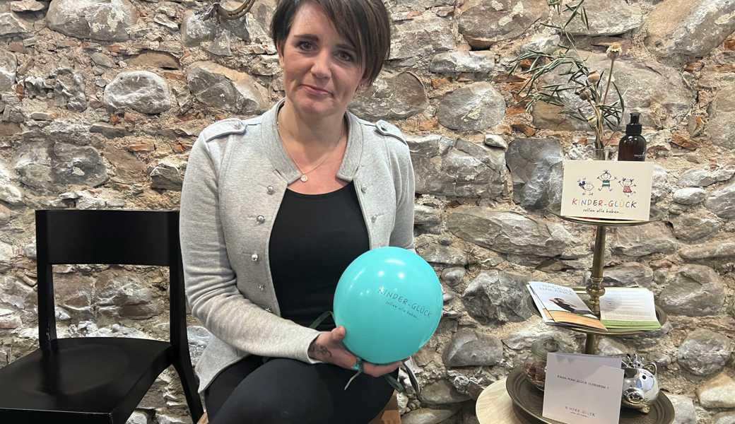 Physiotherapeutin Katrin Jung will Kinder glücklich machen. 