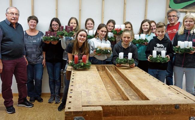 Weisse Adventskranz-Kerzen waren 2019 der Hit