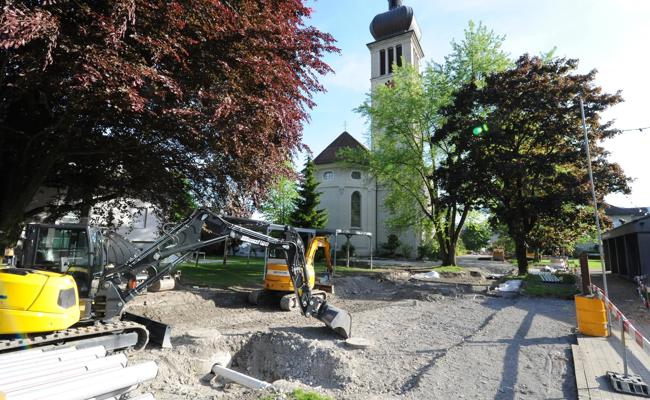 Am Kirchweg entsteht eine Allee