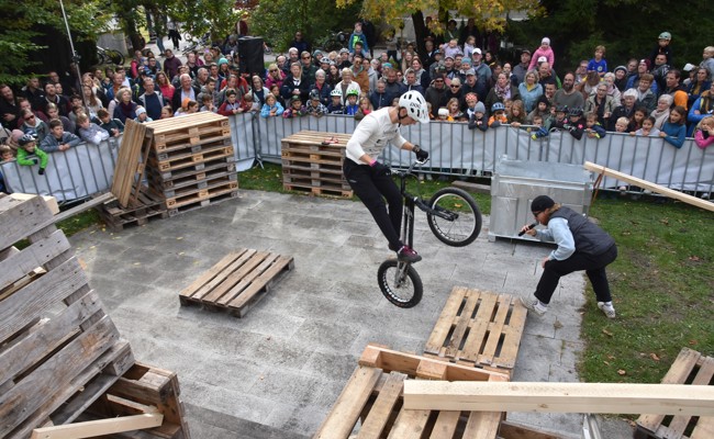 Von Trial bis zur School Bike Challenge: So begeisterte «Cycle Valley» in Au das Publikum