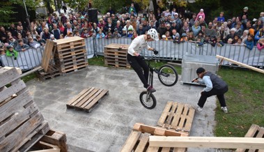Von Trial bis zur School Bike Challenge: So begeisterte «Cycle Valley» in Au das Publikum Von Trial bis zur School Bike Challenge: So begeisterte «Cycle Valley» in Au das Publikum