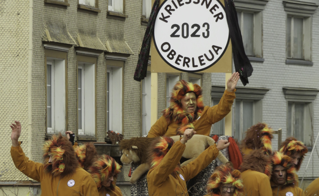 Das närrische Treiben hat Kriessern am Wochenende fest im Griff