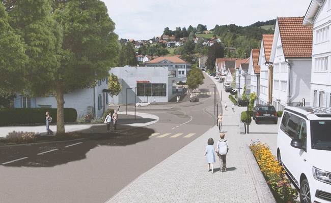 Heiden soll dank Neugestaltung der Werdstrasse seinen ersten Kreisel erhalten