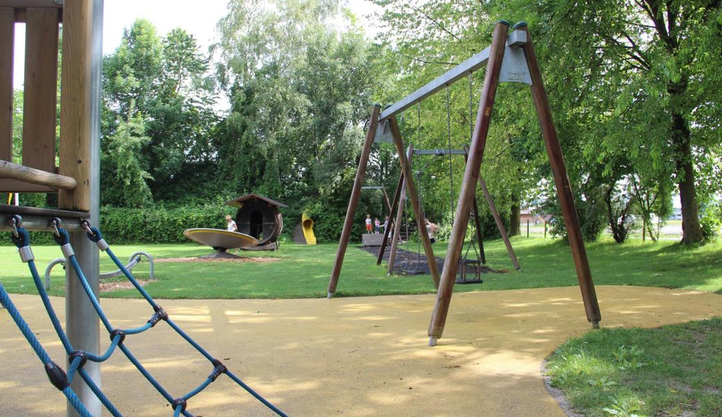 Der Spielplatz im Oberfahr ist mit Problemen verbunden.