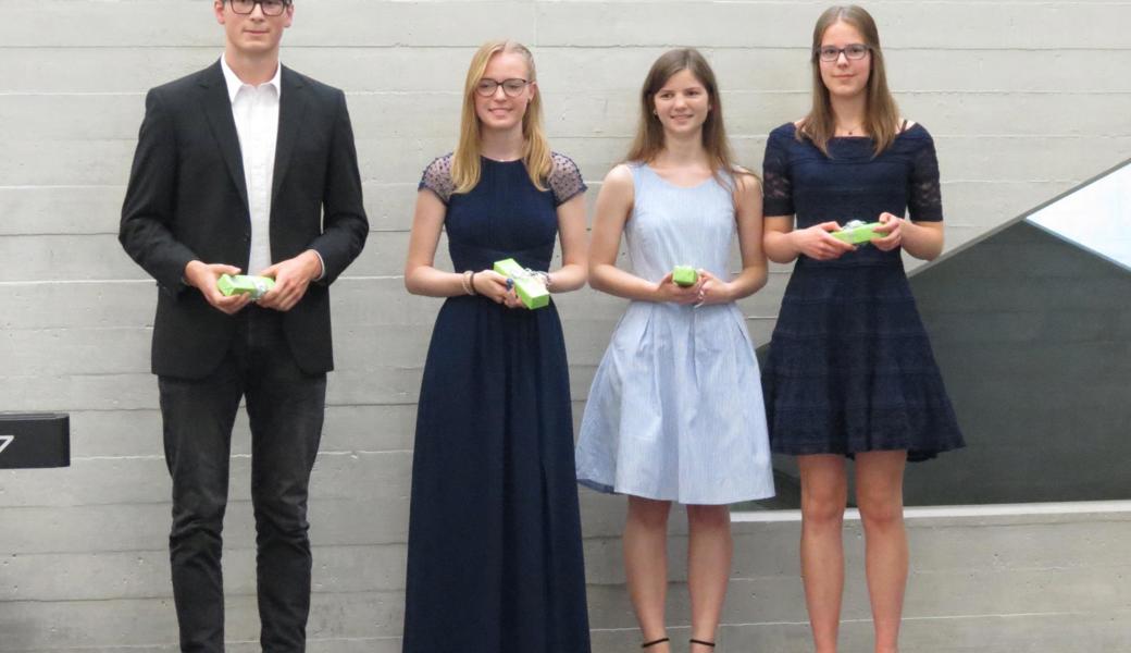 die vier besten Abschlüsse