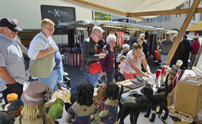 Ein Maimarkt wie früher: Von Beginn weg gut besucht