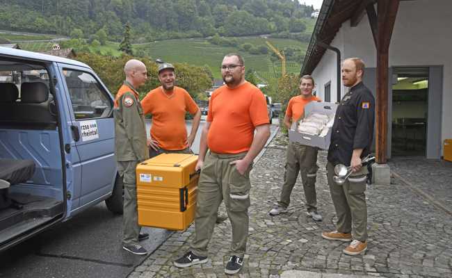 Im WK werden die Zivilschützer ausgebildet und leisten einen Dienst an der Gemeinschaft