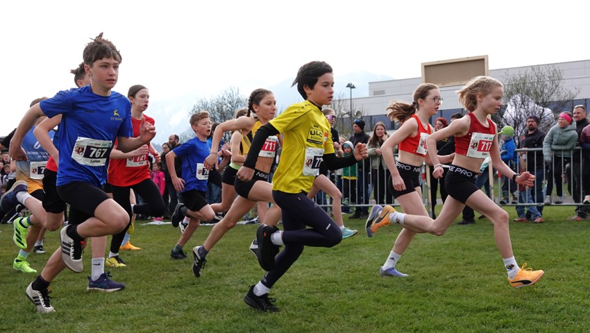 Auch die Schülerläufe waren sehr beliebt.