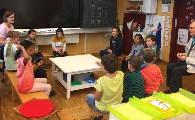 Mit 92 Jahren nochmals in der 2. Klasse