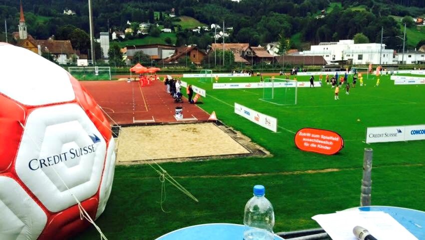 Der FC St.Margrethen begrüsst 350 Juniorinnen und Junioren auf der Rheinau.