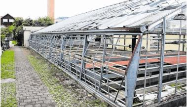 Gärtnerei Sennhauser wird abgebrochen