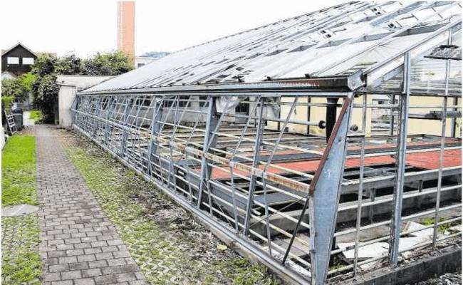 Gärtnerei Sennhauser wird abgebrochen