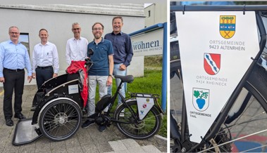 Pflegewohnheim erhält von den Ortsgemeinden eine Rikscha