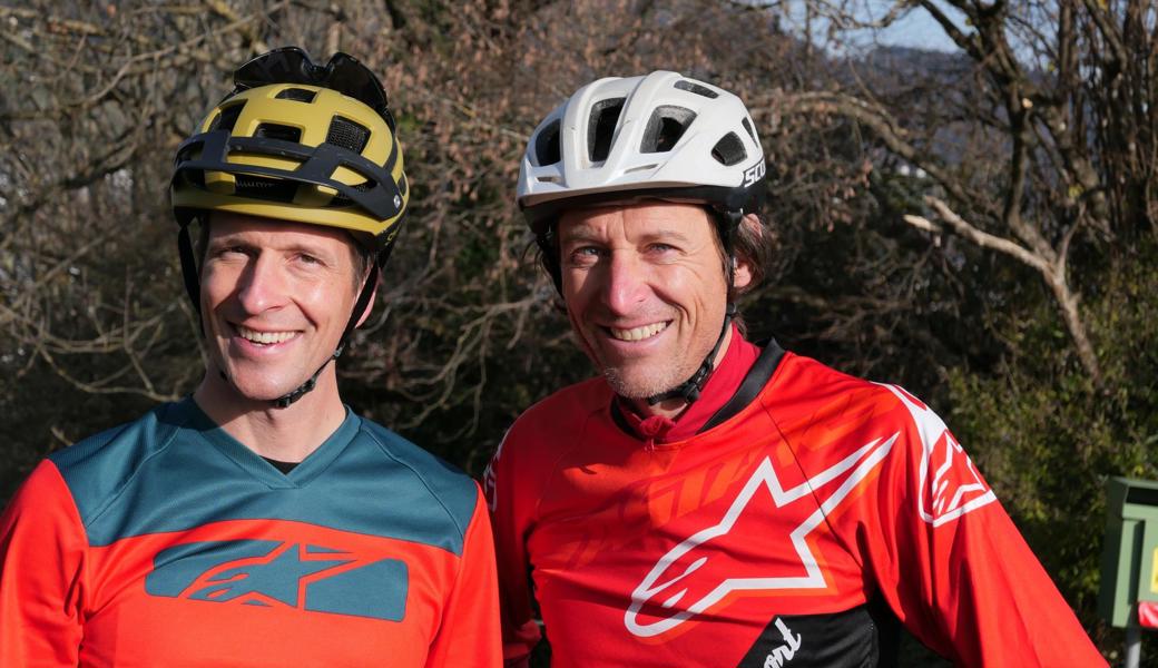Alex Gamper (links) und Jürg Buschor führen den neuen MTB Rheintal als Co-Präsidenten.