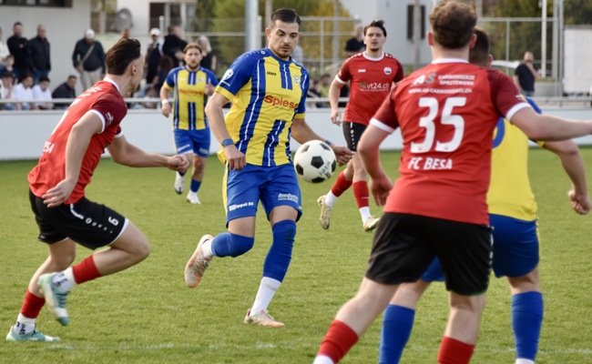Au-Berneck kommt gegen Besa nicht über ein 1:1 hinaus