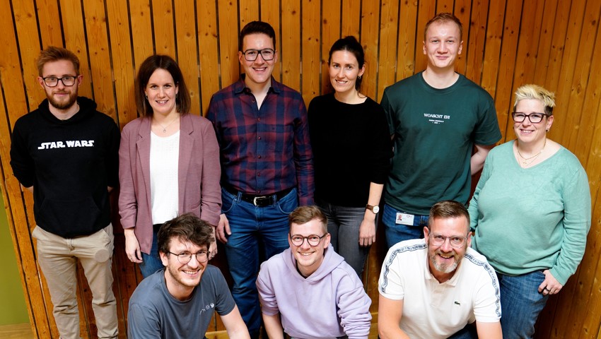 Neue Vereinsleitung, hinten von links: Alexander Nett, Michaela Hoch, Simon Schmitter, Jasmin Spirig, Sandro Frei und Sarah Rüegg. Vorne von links: Nils Benz, Marco Nussbaumer und Raphael Bruderer.