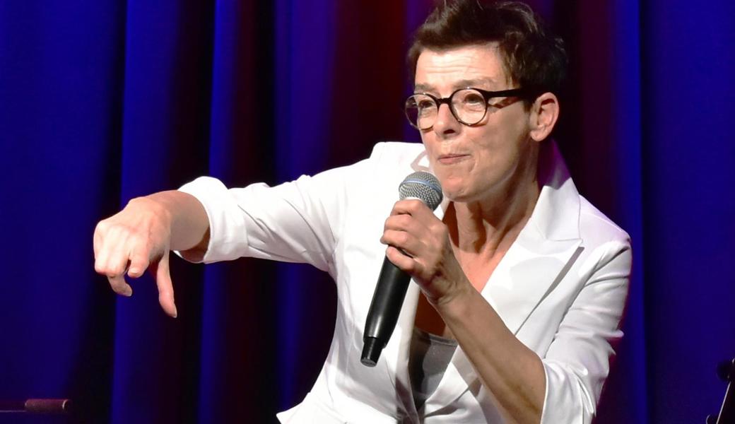 Frontfrau Irina Garbini überzeugte alle Zuhörer.