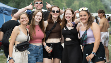 Das Openair St. Gallen ist eröffnet - durch eine Rheintaler Band: Die Bilder