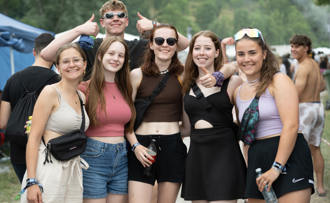 Das Openair St. Gallen ist eröffnet - durch eine Rheintaler Band: Die Bilder