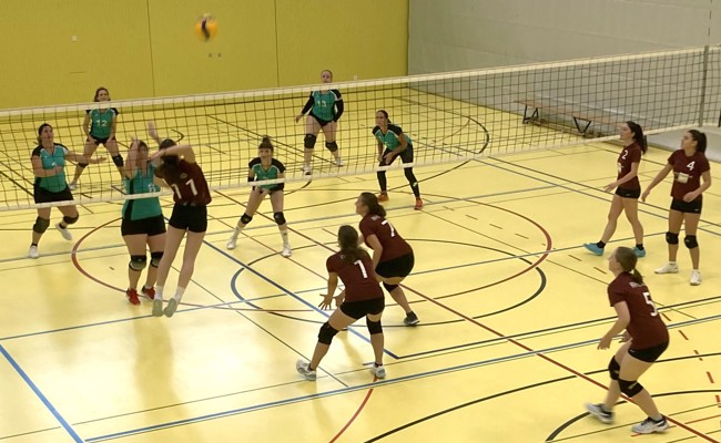 Viertliga-Frauen von Rheno Volley stoppen den Spitzenreiter