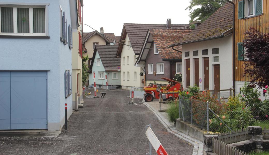 Die Sanierungsarbeiten am Spangelnweg dauerten über fünf Monate länger als ursprünglich geplant.