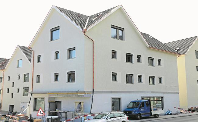 Die Gerüste sind weg