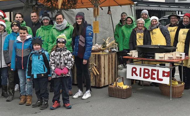 Ribeln für die Kinderolympiade