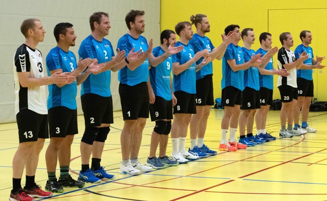 Die beiden Rheno-Fanionteams zum Abschluss mit anderen Zielen