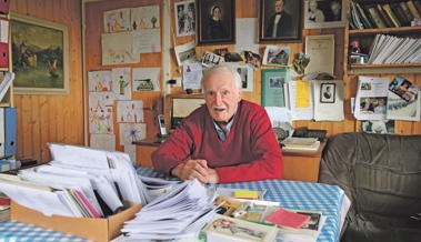 Ernst Züst hat das Ortsmuseum aufgebaut und mit Raritäten bestückt