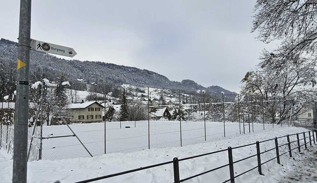 Die idyllisch über Rebstein gelegenen Tennisplätze werden aufgehoben. 