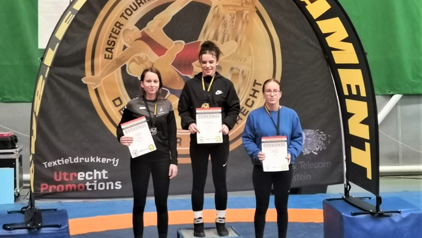 Yara Vetsch (links) gewann die Silbermedaille. Yara Vetsch (links) gewann die Silbermedaille.