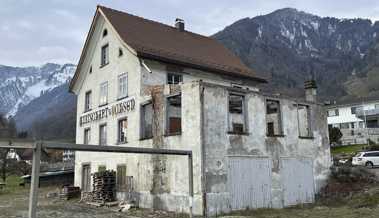 Wer den maroden «Ochsen» erwirbt, ist beim Bauen eingeschränkt
