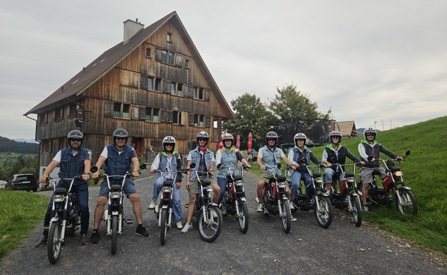 Fitnessriege – mit 30 km/h durch das Zugerland