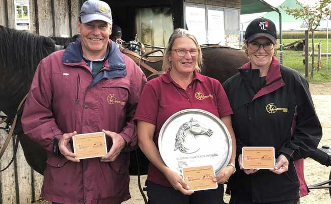 Herbstturnier: Heike Tinner gewinnt Vereinsmeisterschaft im Gespannfahren