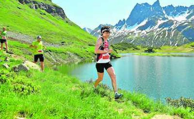 Drei Rheintaler auf dem Marathon-Podest